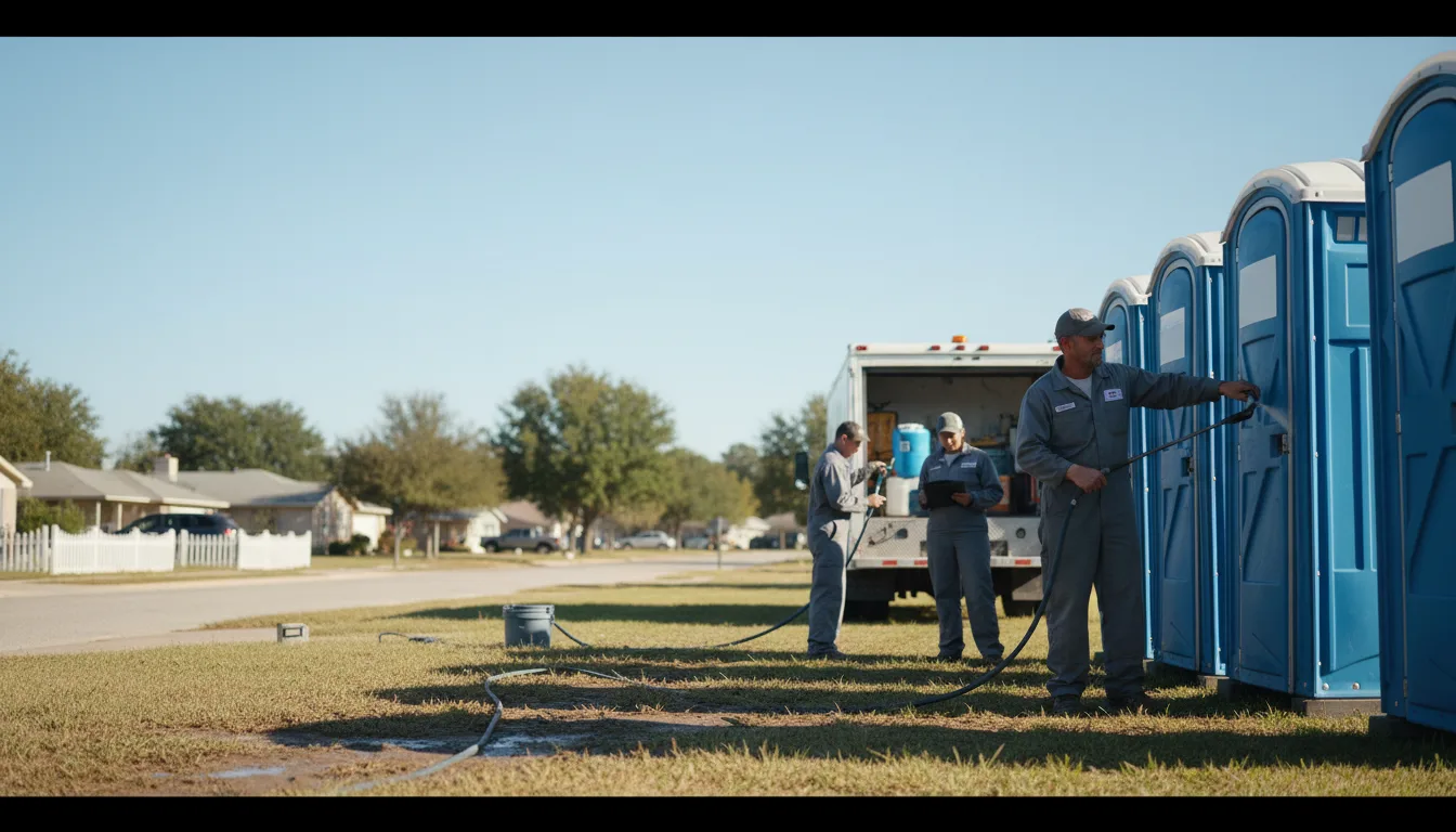 Long-Term Portable Toilet Rental in Woodville, VA near me